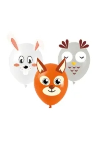 Balony Leśne zwierzątka zrób to sam