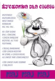 Karnet Happy B6 + koperta wzór nr 08