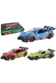 Samochód metalowy 1:36 napęd Super Sport No.2 mix