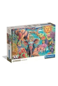 Puzzle 500 el. Elephants' Carnival