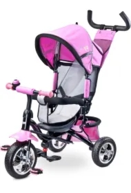 Rowerek 3-kołowy Timmy różowy