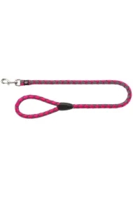 Smycz Cavo, S&ndash;M: 1.00 m/o 12 mm, fuksja-grafit