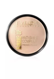 Art Make-Up Anti-Shine Complex Pressed Powder matujący puder mineralny z jedwabiem 31 Transparent