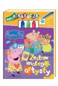 Peppa Pig. Akcja kreacja! część 1. Zestaw małego artysty