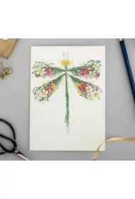 Karnet A065 B6 + koperta Ważka