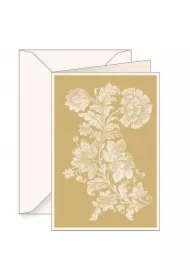 Karnet B6 + koperta 6132 Żółte goździki