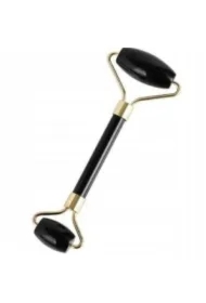 Masażer do twarzy Jadeitowy Czarny Roller