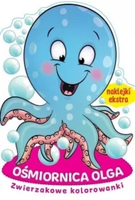 Zwierzakowe kolorowanki. Ośmiornica Olga