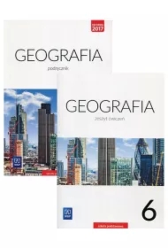 Geografia. Podręcznik i zeszyt ćwiczeń dla klasy 6 szkoły podstawowej