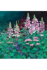 Karnet z kopertą Łubin