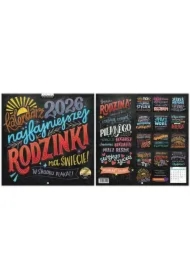 Kalendarz 2026 ścienny Classic Tablica rodzinki