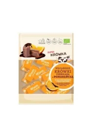 Krówki czekolada z pomarańczą bezmleczne bezglutenowe