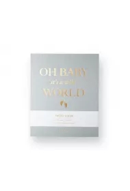 Fotoalbum Baby It's a Wild World. Szary