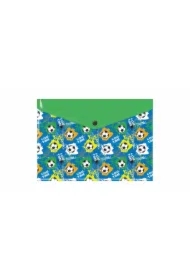 Teczka koperta A4 pp z nadrukiem football