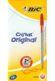 Długopis Cristal Original czerwony (50 szt) BIC