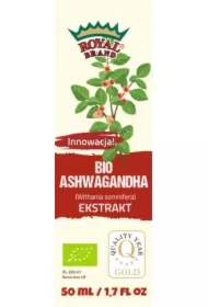 Ekstrakt z ashwagandhy w kroplach Suplement diety