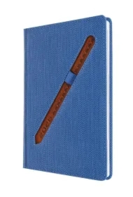 Terminarz 2026 A5 dzienny uchwyt Jodełka mix