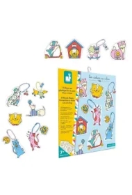 Zestaw kreatywny do tworzenia ozdób z termokurczliwego plastiku Koty i psy