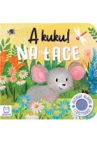 A kuku! Na łące Filcowe klapki i lusterko