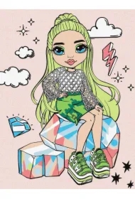 Malowanie po numerach - Rainbow High Jade Hunter