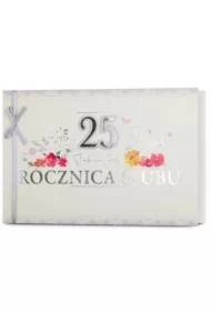 Karnet B6 Rocznica ślubu 25