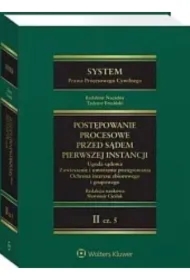 System Prawa Procesowego Cywilnego T.2 cz.5