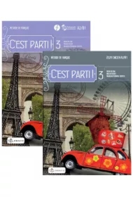 C`est parti! 3. Podręcznik wieloletni + CD i zeszyt ćwiczeń do języka francuskiego
