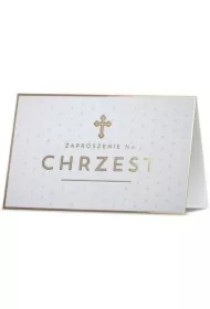 Zaproszenie Chrzest
