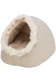 Boho, legowisko zamknięte, dla psa/kota, beż, 35 x 26 x 41 cm
