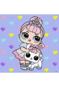 Malowanie po numerach - L.O.L. Surprise! 40x40cm