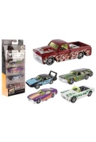 Samochodzik metalowy 5-pack 1:64