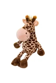 Żyrafa pluszowa brązowa 28cm