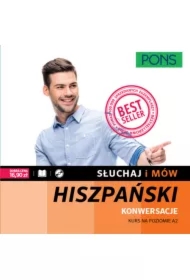 Słuchaj i mów. Konwersacje. Kurs hiszpańskiego A2 z nagraniami. Książka + CD