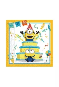 Serwetki Minions: The Rise of Gru 33x33cm 20 szt