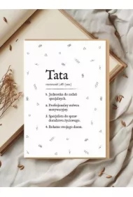 Kartka okolicznościowa dla taty Definicja taty