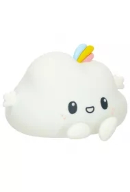 Lampka nocna dla dzieci silikonowa biała RGB chmurka