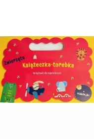 Książeczka torebka z naklejkami. Zwierzęta