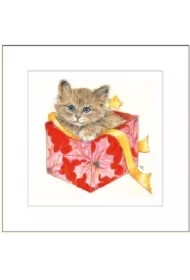 Karnet G04 41G 054 + koperta Kot rysowany