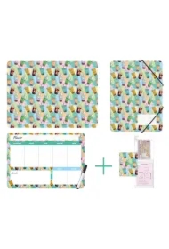 Zestaw szkolny z nadrukiem Bubble Tea