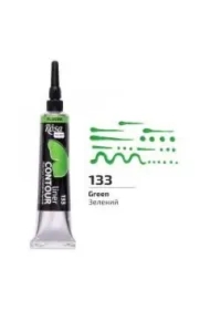 Farba akrylowa kontur universal fluor green 20ml