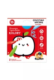 CzuCzu Dłuuugie rysowanki Chwytam kredkę Kolory 18mies.+