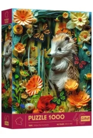 Puzzle 1000 el. Paper Art: Jeż