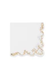 Serwetki Ornament 33x33cm białe 12 szt