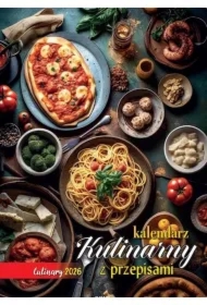 Kalendarz 2026 ścienny Kulinarny z przepisami