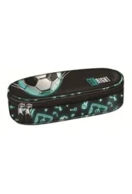 Piórnik saszetka z wewnętrzną klapką Neon Football