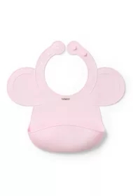 Silikonowy śliniak z regulowanym zapięciem