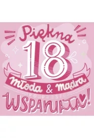 Karnet Urodziny 18