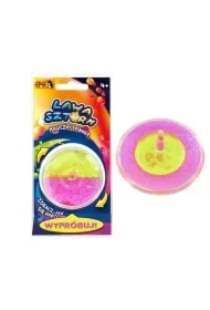 Magiczny spinner Lawa Sztorm różowo-zielony