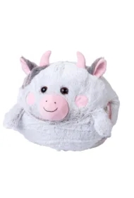 Poduszka krówka i pluszowy ogrzewacz do dłoni