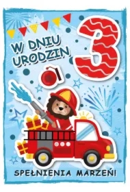 Karnet Urodziny 3